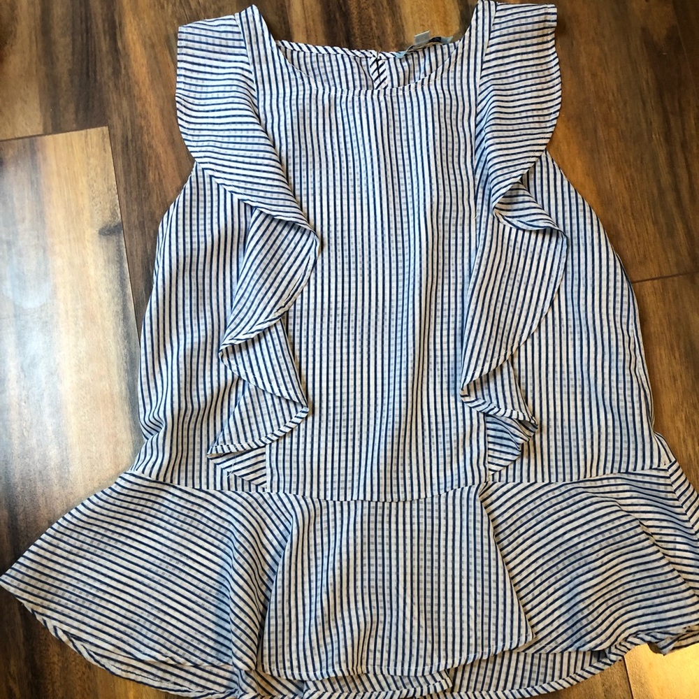 Peplum blouse; Size M